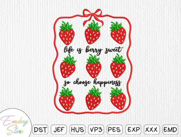Berry Embroidery Design: A Sweet Stitch Review