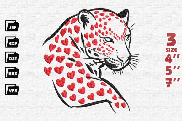 Leopard Heart Embroidery: A Designer’s Holiday Review