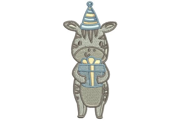 Review: Adorable Party Zebra Embroidery for Boutiques