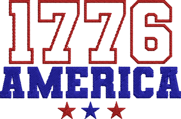 Review: American 1776 Embroidery Design for July Sales