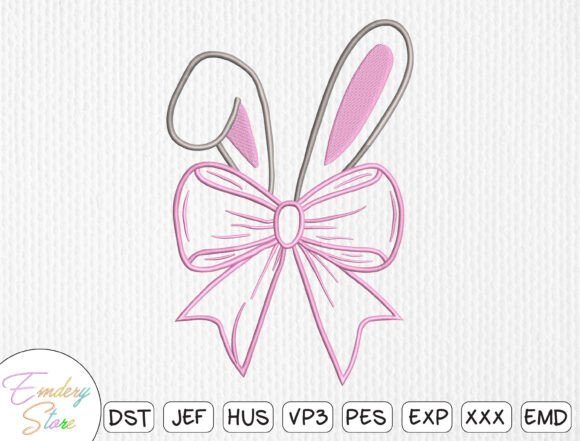 Review: Bunny Bow Applique Embroidery Design