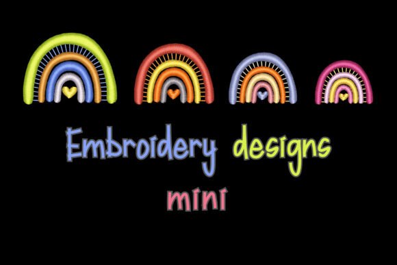 Review: Colorful Rainbow Embroidery for Holiday Sales