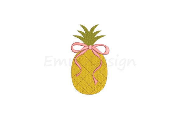 Review: Coquette Pineapple Embroidery Design for Boutiques
