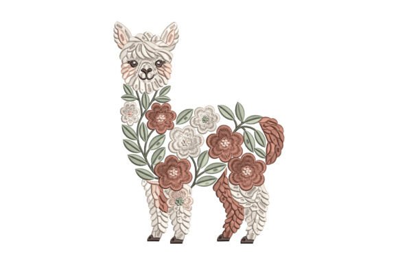 Review: Cute Floral Llama Embroidery for Makers
