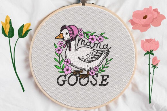 Review: Mama Goose Embroidery, Easter Design