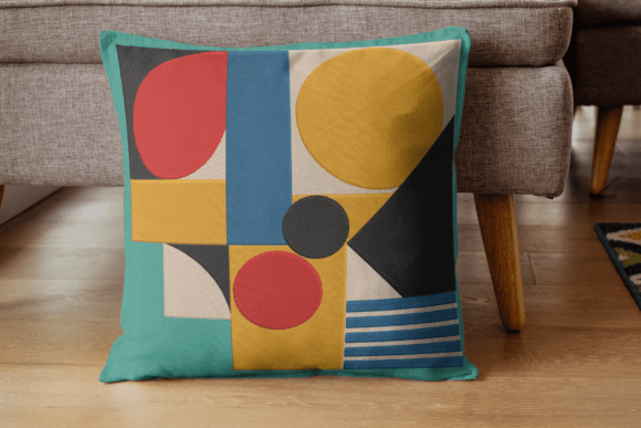 Review: Modern Geometric Abstract Embroidery for Holiday Sales