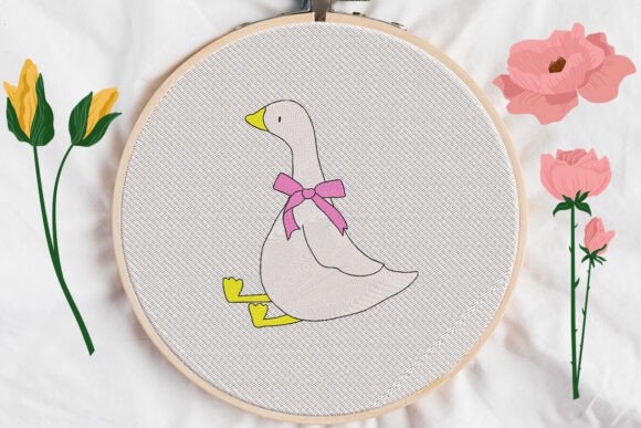 Review: Silly Goose with Pretty Bow Embroidery