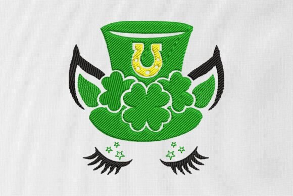 Review: St Patrick's Unicorn Face Embroidery Design