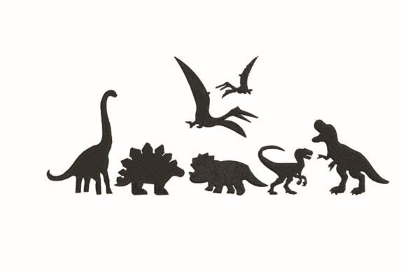 Reviewing Dinosaur Silhouette Machine Embroidery