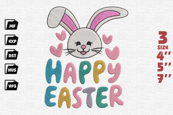Reviewing Happy Easter Day Embroidery for Spring Projects