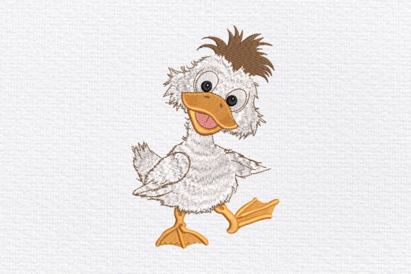 Reviewing the Happy Duck Embroidery Design for Etsy Shops
