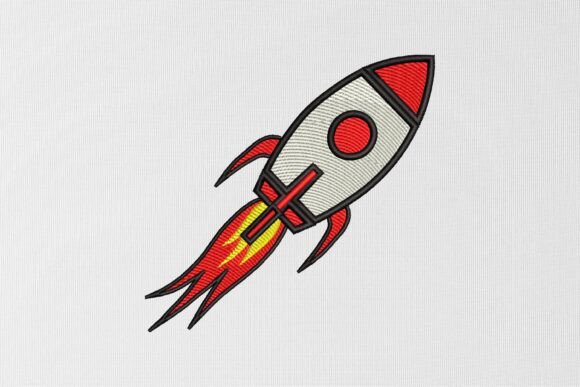Rocket Embroidery Design Review for Boutique Sweatshirts